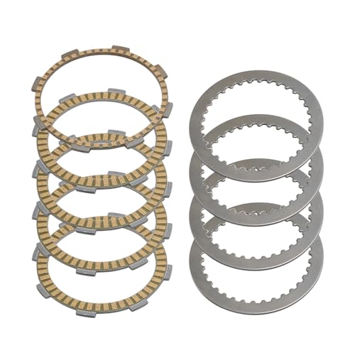 Plaques d'embrayage de moto 125 transmission fluide et disques de friction haute durabilité