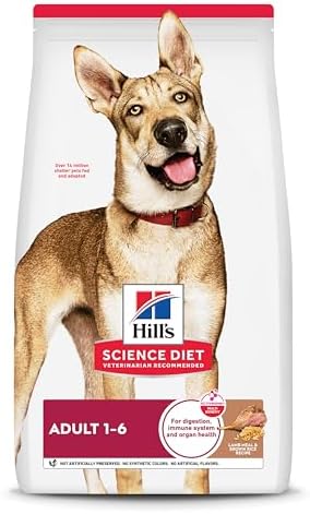 Hill's Science Diet, Croquetas para Perro Adulto Sabor Cordero 15Kg