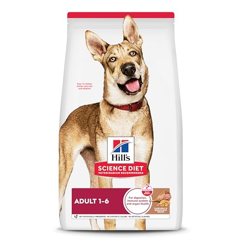 Hill's Science Diet, Croquetas para Perro Adulto Sabor Cordero 15Kg