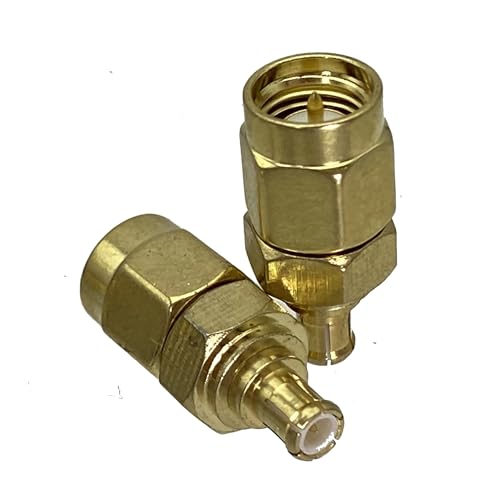 1 �A�_�v�^�[ SMA ���� MCX �I�X�v���O & ���X�W���b�N R*/F �����R�l�N�^���C���[�[�q(SMA Plug to MCX Plug)