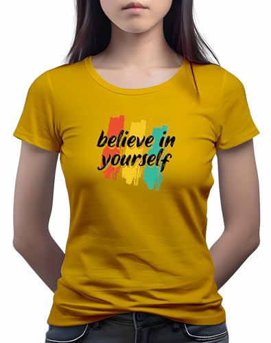 Image of XENOVAURBAN Women's 100% Cotton Printed Regular fit Round Neck T-Shirt WMN-05