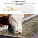 Zawór kulowy pływakowy zbiornika wody, gwint zewnętrzny Zawór pływakowy wody Plastikowy pływakowy zawór kulowy z ramionami automatycznymi Zawór pływakowy koryta wodnego Przełącznik wody do