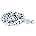 Uxcell a16050300ux0511 Knurled Thumb Nuts M3 Carbon steel Knurled Thumb Nuts 20 Pcs for 3D Printer Heated Bed