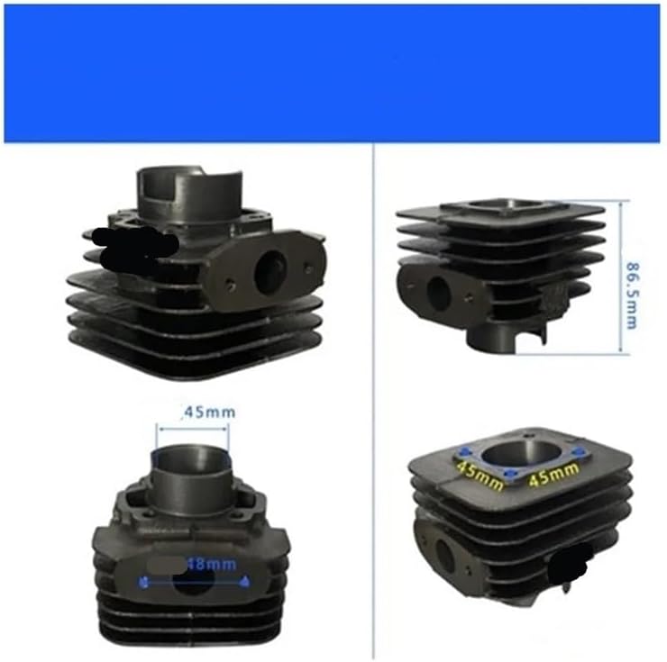 Cylinder KIT Fit for ET-1 1E45F ET650 ET950 LG950 LG650 63CC 900W