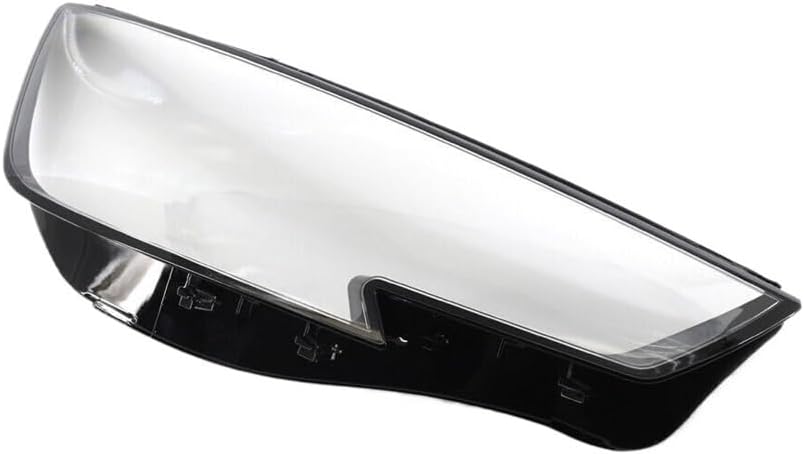 Head light Lens Front Head lamp Cover Compatible Compatible for Audi A4 A4L 2016 2017 2018 2019 Transparent Lampshade Clear Car Shell Replacement(R)