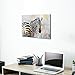 old barn Wild Zebras Canvas Wall Art: Black and White Zebra Picture Wild Animal Artwork Wildlife Painting Print for Bathroom(12x16)