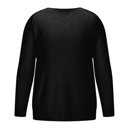 Men's Merino Wool Pullover Soft Warm O-Neck Casual Business