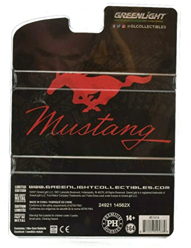 Greenlight X Premium Hobbies Highland Green 1968 Ford Mustang Gt 1:64 Scale Diecast Car 51414 #TOP1