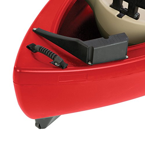 Lifetime Kodiak Canoe con 2 Remos, Rojo, 13 pies miniatura 2