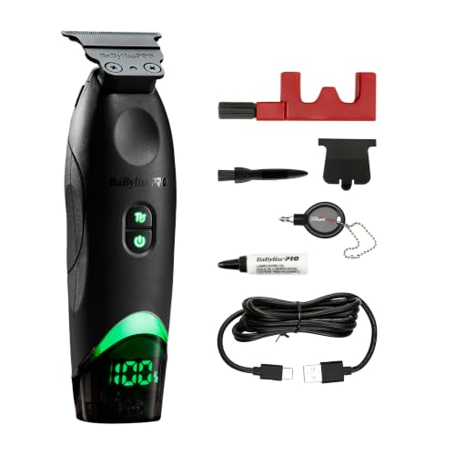 BaBylissPRO Mustache Trimmer & Beard Trimmer for Men with a Deep-...