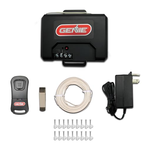 Image of Genie Universal Garage Door Opener Conversion Kit -Model GIR1DR-R | Fixes Range and Frequency Interference, Universal Receiver Kit, Upgrades and Converts Compatible Openers, Includes 1 Remote