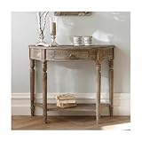 Adaptée à de multiples usages : vous pouvez la placer contre un mur dans un petit espace comme table d’angle, dans le couloir comme table d’appoint, dans le salon comme table basse, à côté du canapé comme table d’appoint, ou au bureau comme table décorative.