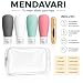 Imagen de Kit Viaje Avion Neceser Transparente Viaje Avion Botes De Viaje Rellenables 90ml + Atomizador Perfume Recargable 5ml Travel Bottles Set Regalo Mujer Neceser Pequeño Viajes Accesorios Kit Viaje Higiene