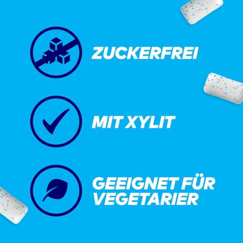 Extra Professional Kaugummi Zuckerfrei, Fresh Speartmint, 50 Dragees, Xylitol Kaugummi ohne Zucke mit Minz Frische (50 Dragees)