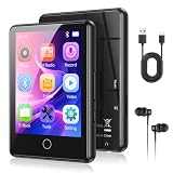 AGPTEK 64Go Lecteur MP3 Bluetooth 5.3,Baladeur Numérique 2.8