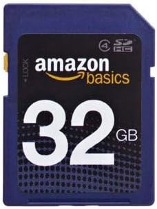 Amazon Basics SDHC Class 4 32GB Secure Digital Card
