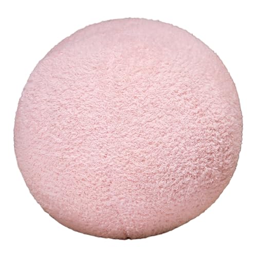 Almohada de bola redonda de 12 pulgadas cojín de esfera suave para sofá 7