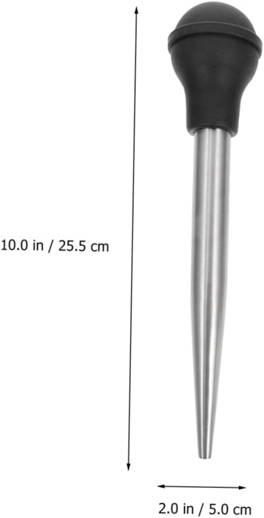 Silicone Bulb Turkey Needle Meat Injector for Marinade Bbq Injector Pump Tool