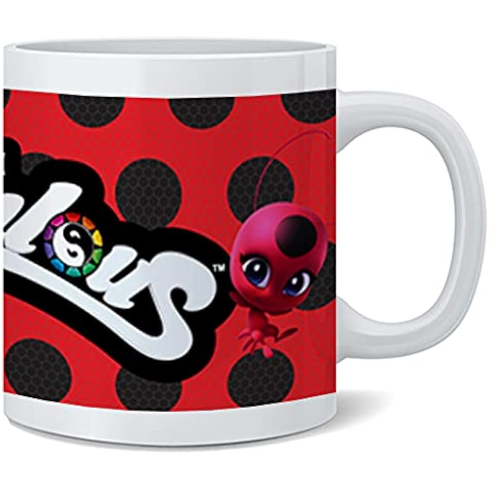 Tour Eiffel Miraculous Miraculous Tasse à Café En Céramique Motif Ladybug 320 Ml Miraculous Tour Eiffel