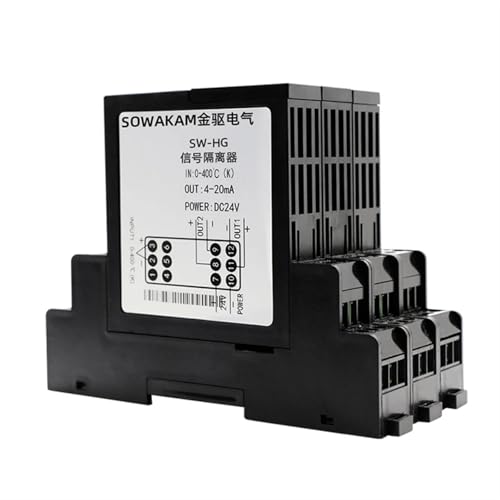 Aislador de señal analógica para eliminar bucles de masa de 4-20mA a 0-10V 6