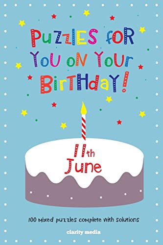 Puzzles for you on your Birthday - 11th June