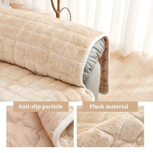 Protector de sofá para perros evita pelos y manchas en sillón individual 6