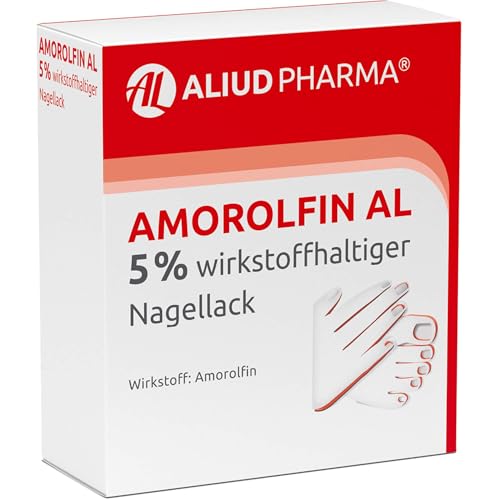 Amorolfin Nagellack AL 5% von Aliud Pharma zur Behandlung von Nagelpilz