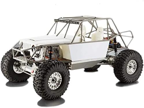 2速ギアボックス組み立てキットモータサーボと1 8 ジュエリー B0sgdddy One 車のおもちゃ B0sgdddy ラジコンカー Size Size こども 4wd Rcは車metalcrawler リモコンカー White Color Size