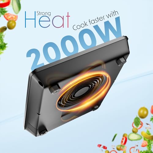 Image of CELLECOR ICT04CE Induction Cooker | 2000W | Fast Cooking | Digital Display