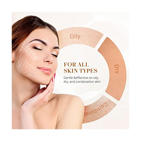 Emieline Retinol Cream for Face, Face Moisturizer with Hyaluronic Acid and Collagen, Day and Night Cream, Anti Aging Cream for Face & Neck, Hydrating, Firming, Reduces Wrinkles, Fine Lines Face Cream