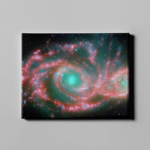 Grande Toile Galerie Hubble Spitzer Spiffing Prints - Tableau Luxe NGC 2207