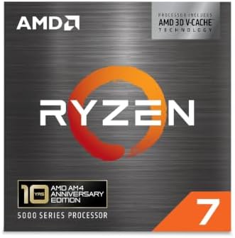 AMD Ryzen 7 5800X3D 8-core, 16-Thread Desktop Processor with AMD 3D V-Cache Technology