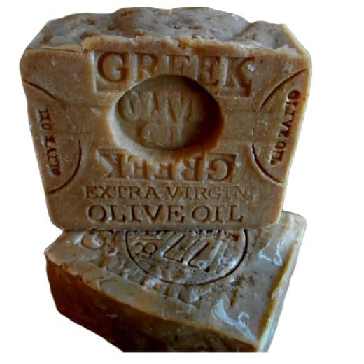 Greek Extra Virgin Olive Oil Soap with Mediterranean Sea Salt Bar With Organic Grass - Fed Beef Tallow Natural Soap Handmade !