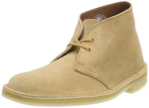Clarks Originals DESERT BOOT, Femme, Beige Clair (Light Tan), 38 EU