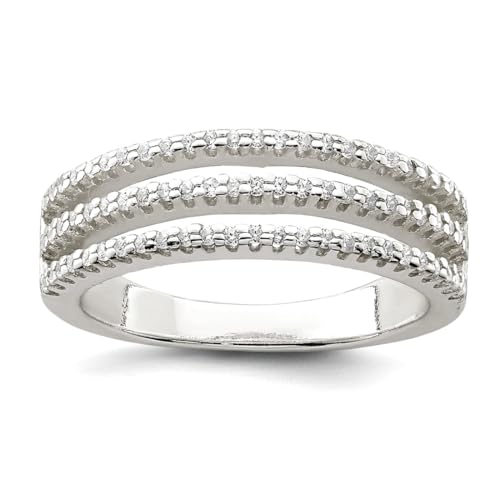 Bague en argent 925 avec zircone cubique éclat diamant de haute qualité