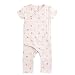 Aden + Anais Baby Short Sleeve Kimono One-Piece, Metallic Primrose Aztec, 3-6M