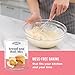 Augason Farms Bread and Roll Mix Can Emergency Food Supply, 48 Servings, 10 Year Shelf Life - Makes 6 Loaves or 72 Bread Rolls for Prepared Meals Ready to Eat