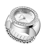 【7 ESTILOS EN 1 SOLO RELOJ】 Incluye 1 reloj de anillo y 6 biseles adicionales intercambiables en colores dorado, plateado, negro, verde, azul y más — cambia de estilo según tu outfit, ocasión o estado de ánimo sin comprar otro reloj.