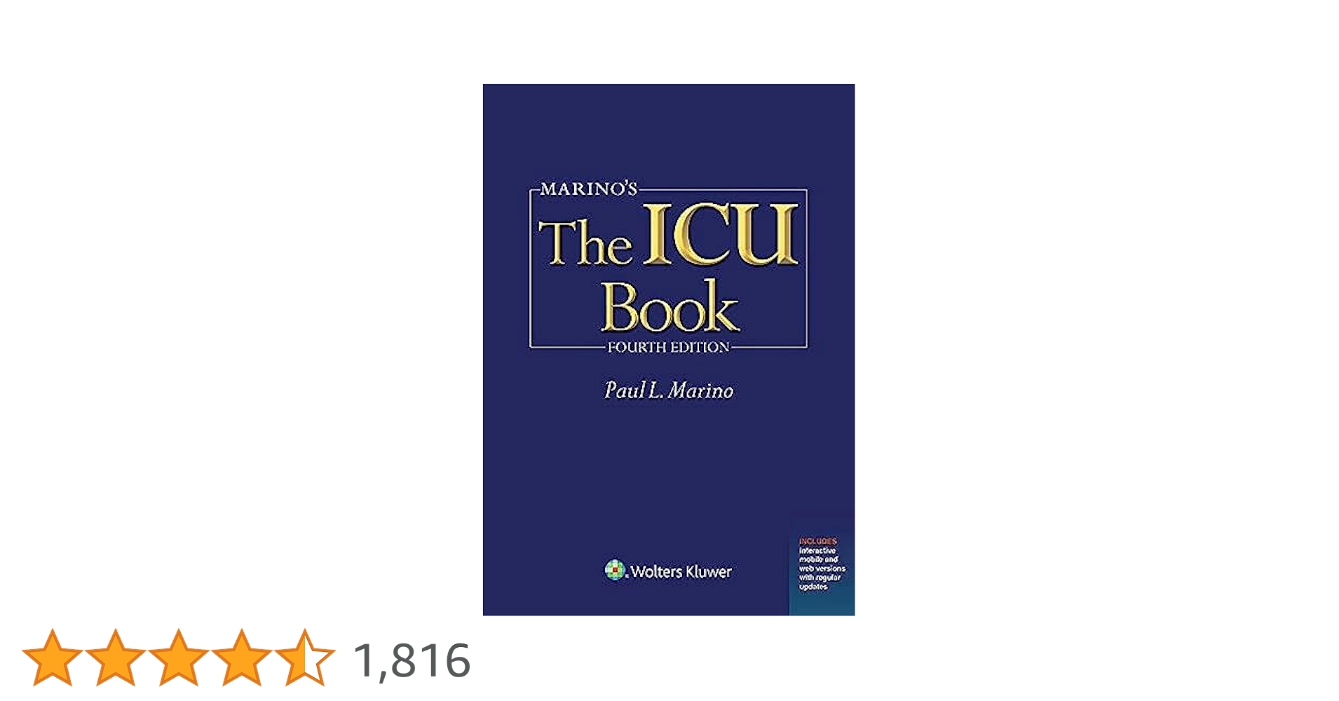 Marino's The ICU Book 第4版 Marino's The ICU Book 第4版