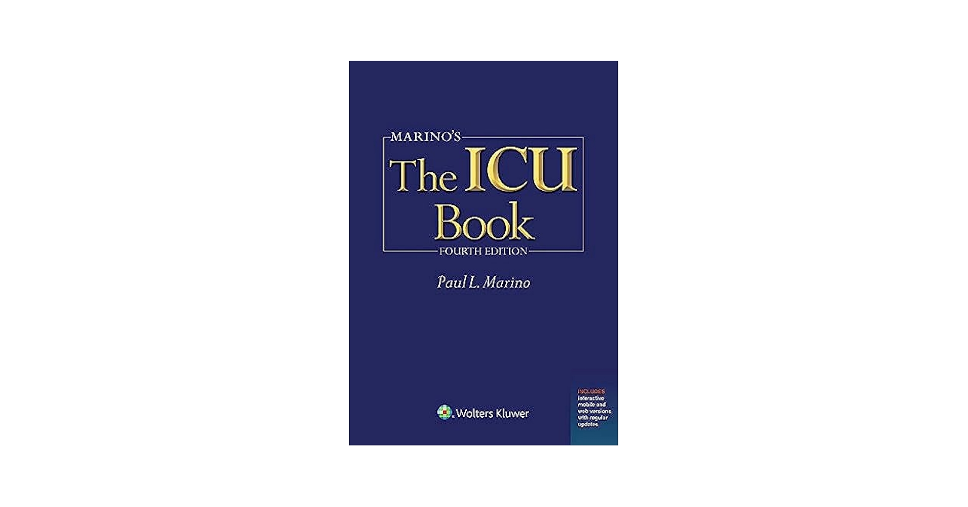 Marino's The ICU Book 第4版 Marino's The ICU Book: Print + eBook