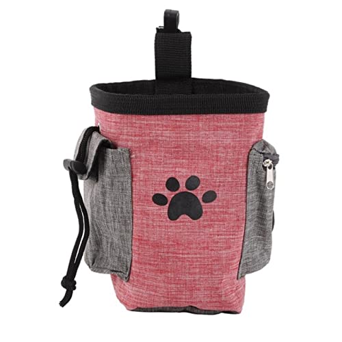 Bolsa de entrenamiento de perros XKUN con dispensador de snacks portátil
