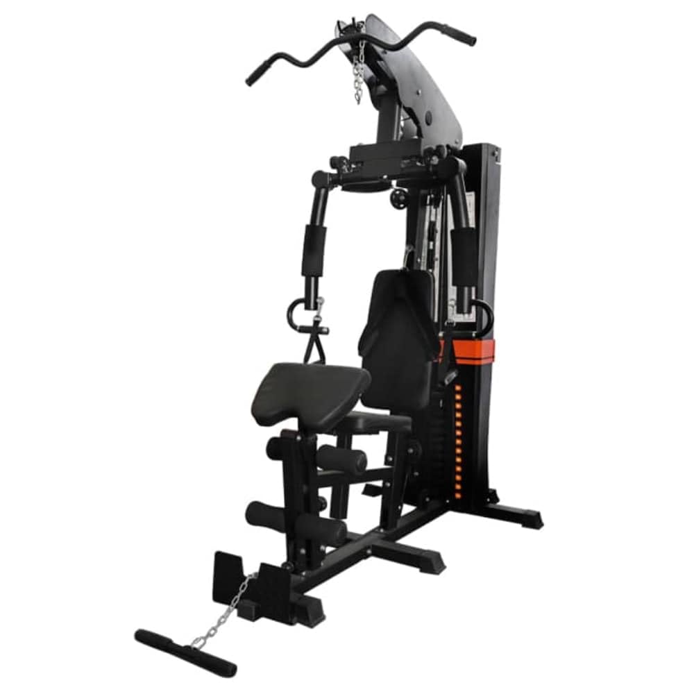 Multiestación de musculación para casa - Torre de Peso 75 kg - Entrenamiento Completo en Home Gym - 178,5 × 94 × 210 cm