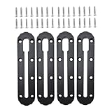 Generisch Supporto per guida per kayak, con viti, 4 pezzi, , multifunzione, accessorio per...