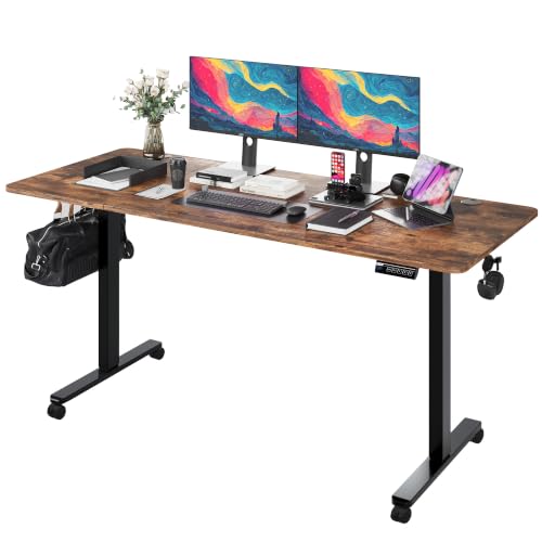 Monomi Electric Standing Desk, 63 x 28