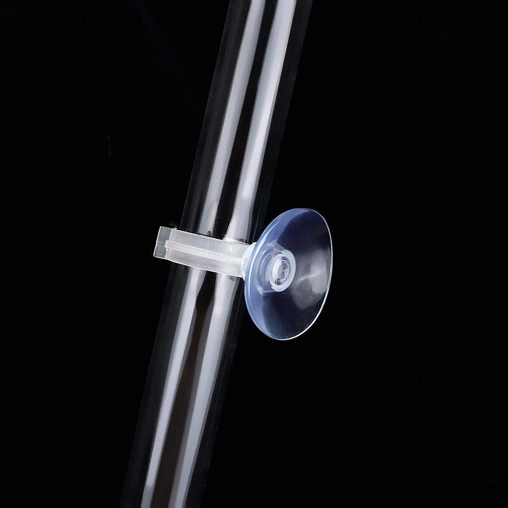 Tube d'alimentation Crevette Tube d'alimentation pour Crevettes en Acrylique Transparent Tube d'alimentation pour Aquarium (20cm)