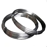 TA2 Round Titanium Wire, Diameter 0.4mm, Length Approximately 5 Meters, for Industrial Welding Applications and Processes, Classroom Demonstrations, Scientific Research