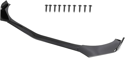 Miniatura 8 de cciyu 3 unids Universal Front Lip Splitter Parachoques Alerón Ajustable Labio ABS Ajuste para la mayoría de los coches