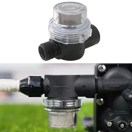 Image of BLUE ELF 1 /2 inch RV Water Pump Strainer Camper (Marine) Freshwater Strainer Replace for Model 15-085-00