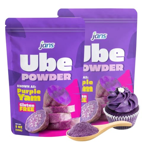 Ube Powder For Baking, 5 Oz, Coarse Natural Purple...