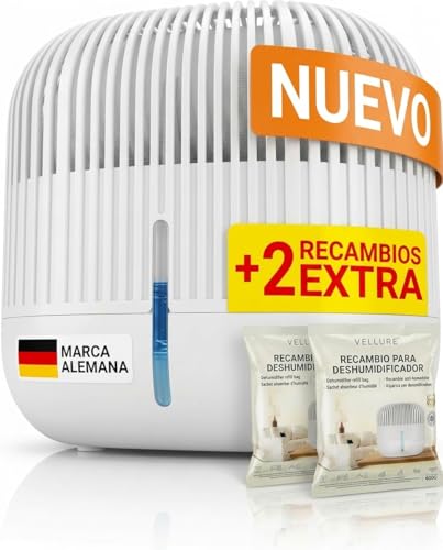 Imagen de Vellure® Deshumidificador de diseño sin electricidad + 2 recambios de 600 g